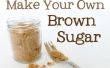 Succédané de sucre brun | Faire la cassonade à la maison