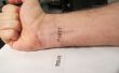 Imprimer quoi que ce soit sur votre peau : timbre de tatouage/partie