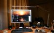LED de bureau / espace de travail / clavier lampe (Tertial IKEA hack)