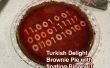 Turkish Delight "brownie" Pie w flottante binaire de Pi