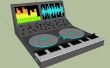 DJ synthétiseur Made in Google sketchup