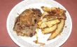 Facile Salsbury steak ou le hamburger avec des allusions de grandeur