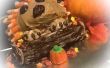 Gâteau hérisson Halloween