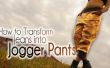 DIY Fashion | Comment faire pour transformer les Jeans Pantalons Jogger