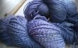 Colorant naturel - mûres - sur le fil de laine