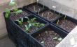 Crate « Air-Pot » jardinage urbain de récipient de lait