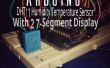 Arduino afficher la température et humidité avec afficheur 7 segments