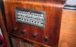 Restauration - nouvelle vie sur une conversion de radio des années 1930 éclaté