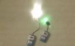 Lampe de poche LED unique sur 9 volts!! 