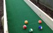 Plein air tapis Ball Table (également appelé Gutter Ball)