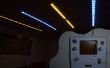 RGB LED éclairage sur rail de Tube carton