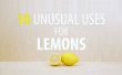 10 utilisations inhabituelles pour les citrons