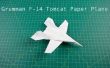 Comment plier l’avion en papier : F14 avion de chasse