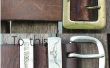 Comment rénover vieilles ceintures de cuir ou de faire une de toutes pièces