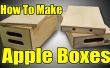 Comment faire des boîtes de Apple