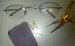 Difficulté des lunettes cassées avec un tube en cuivre