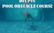 Course d’obstacles de bricolage piscine