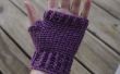 Comment faire des mitaines Fingerless adultes / gants