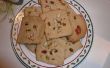 Biscuits de farine et le sucre sans oeufs avec écrous (Biscuit)