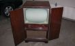 Vintage TV armoire Redux