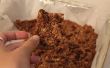 Barres de granola de brisures de chocolat au beurre d’arachides