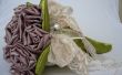 Bouquet de mariée de tissu