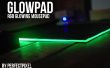 GLOWPad - une lumière RVB vers le haut de tapis de souris. 