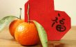 Heart-shaped Ang Pao (enveloppe rouge chinoise)