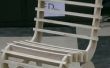 CNC emboîtement chaise Design