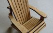 Chaise Adirondack en bambou (maquette)
