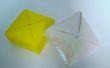 Boîte origami avec volets emboîtables