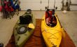 Gréement un évier (assis-in-kayak) pour la pêche