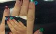 Paillettes de Noël acrylique ongles