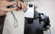 Prendre des photos numériques à travers un microscope sans lentille spéciale ou adaptateur