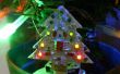 Mini animation arbre de Noël LED 32 x 32mm