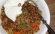 Les lentilles et Quinoa - un repas un plat savoureux