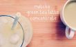 Faire un thé vert Matcha Latte concentré (pour classique café au lait chaud, glacé Latte et mélangé gymniques!) 