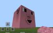 Tête de cochon mignon de Minecraft géante