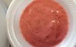 Yogourt glacé aux fraises rapide, facile et saine