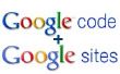 À l’aide de Google visualisations dans Google Sites