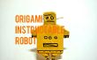 Robot instructable origami