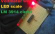 Voltmètre avec échelle LED circuit LM 3914