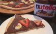 Pizza Dessert Nutella (pâte à partir de zéro!) 