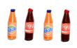 Bricolage de soude Mini bouteilles de Coca Cola Fanta