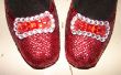 Réplique des souliers de rubis (à partir de oz)