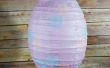 Craft de Pâques : Lanterne en papier bricolage Polka Dot Easter Egg