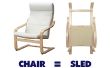IKEA chaise luge