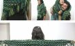 Crocodile piquer châle – Crochet patron gratuit