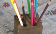 Réutilisation de déchets : Crayon porte
