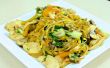 Chow Mein au poulet Velveted